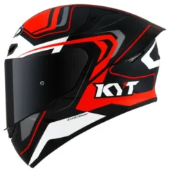 Casco Integrale KYT TT-Course Overtech Nero Arancio