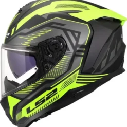 Casco Integrale Ls2 FF817 Challenger II Dravix Giallo Nero