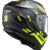 Casco Integrale Ls2 FF327 Challenger Spin Cobalto Giallo Alta Visibilità
