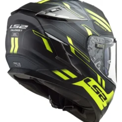 Casco Integrale Ls2 FF327 Challenger Spin Cobalto Giallo Alta Visibilità