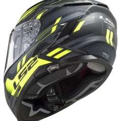 Casco Integrale Ls2 FF327 Challenger Spin Cobalto Giallo Alta Visibilità