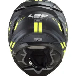 Casco Integrale Ls2 FF327 Challenger Spin Cobalto Giallo Alta Visibilità