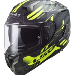 Casco Integrale Ls2 FF327 Challenger Spin Cobalto Giallo Alta Visibilità
