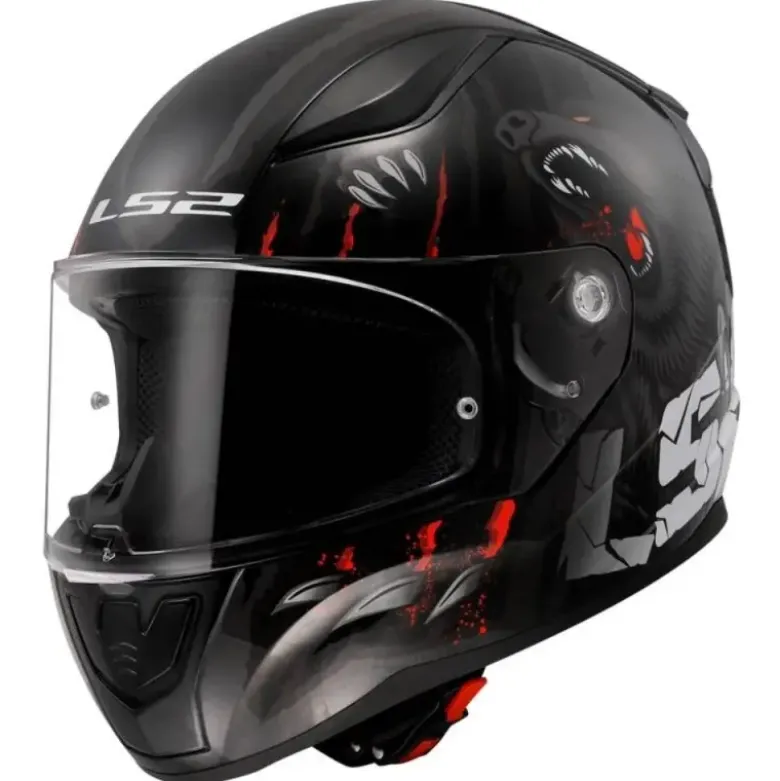 Casco Integrale Ls2 FF353 Rapid II Claw Nero