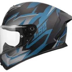 Casco Integrale Ls2 FF820 Rapid III Xtrem Nero Blu Petrolio Opaco