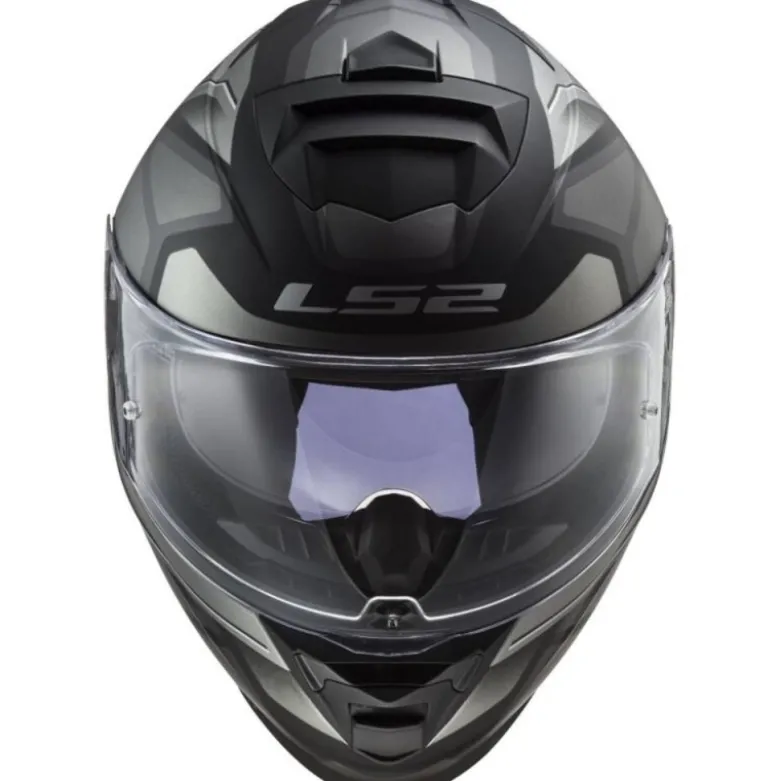 Casco Integrale Ls2 Ff800 Storm II Faster Matt Titanium