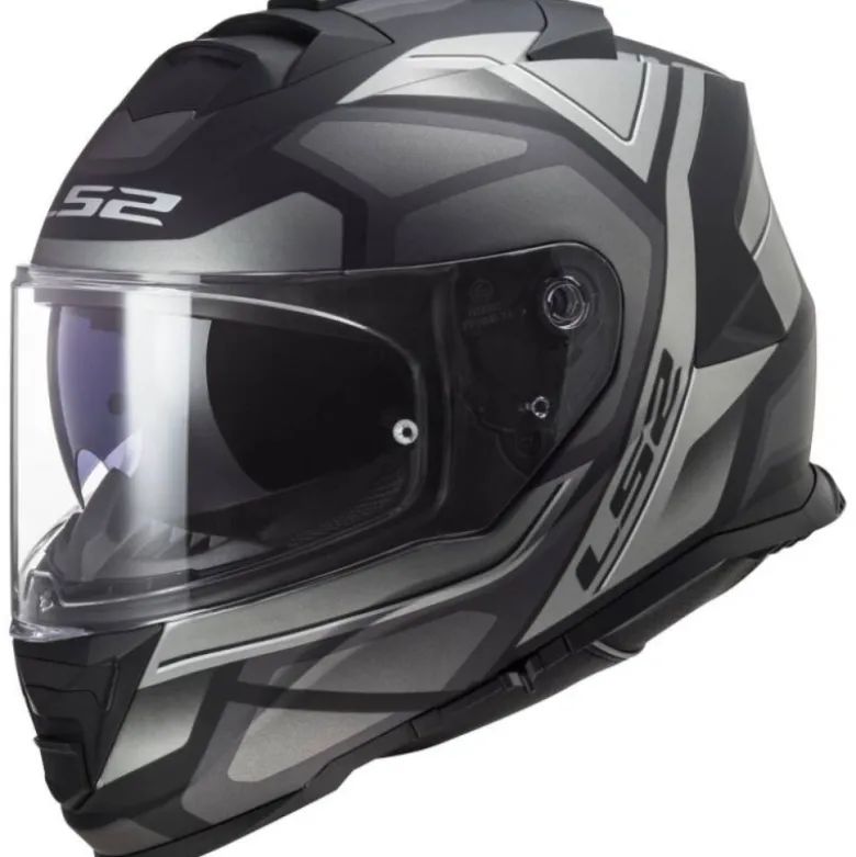 Casco Integrale Ls2 Ff800 Storm II Faster Matt Titanium
