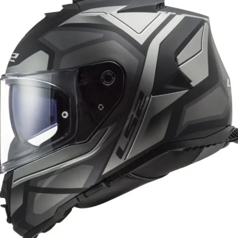 Casco Integrale Ls2 Ff800 Storm II Faster Matt Titanium