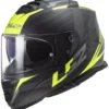 Casco Integrale Ls2 Ff800 Storm II Nerve Nero Opaco H-V Giallo