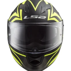 Casco Integrale Ls2 FF320 Stream Evo Jink Opaco Nero Giallo