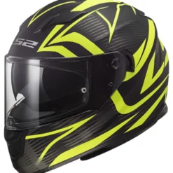 Casco Integrale Ls2 FF320 Stream Evo Jink Opaco Nero Giallo