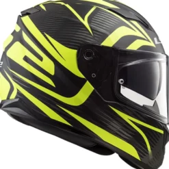 Casco Integrale Ls2 FF320 Stream Evo Jink Opaco Nero Giallo