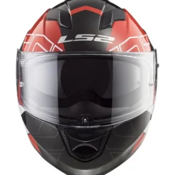 Casco Integrale Ls2 FF320 Stream Evo Kub Rosso Nero
