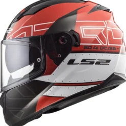 Casco Integrale Ls2 FF320 Stream Evo Kub Rosso Nero