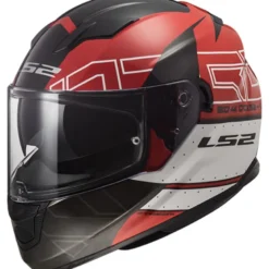 Casco Integrale Ls2 FF320 Stream Evo Kub Rosso Nero