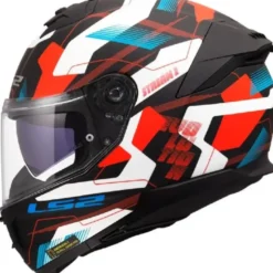Casco Integrale Ls2 FF808 Stream II MIka Bianco Blu Rosso Opaco
