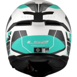 Casco Integrale Ls2 FF808 Stream II Road Cyan Grigio Chiaro