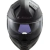 Casco Integrale Ls2 FF811 Vector II Solid Nero Opaco