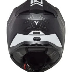 Casco Integrale Ls2 FF811 Vector II Splitter Nero Bianco Opaco