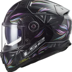 Casco Integrale Ls2 FF811 Vector II Tropical Nero Bianco