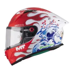 Casco Integrale Mt Helmets Ff103Bplus Kre+ S A5 Yamanaka 2025 Lucido