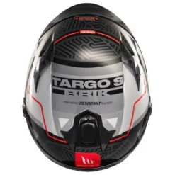 Casco Integrale Mt Helmets  Ff106B Targo S Brik C0 Lucido