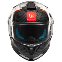 Casco Integrale Mt Helmets  Ff106B Targo S Brik C0 Lucido