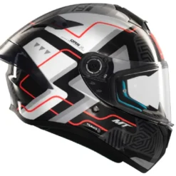 Casco Integrale Mt Helmets  Ff106B Targo S Brik C0 Lucido