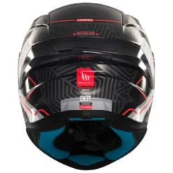 Casco Integrale Mt Helmets  Ff106B Targo S Brik C0 Lucido