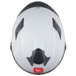 Casco Integrale Mt Helmets  Ff106B Targo S Solid A12 Lucido Grigio