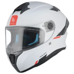 Casco Integrale Mt Helmets  Ff106B Targo S Solid A12 Lucido Grigio
