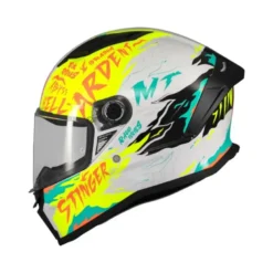 Casco Integrale Mt Helmets Ff126 Stinger 2 A3 Ardent Lucido