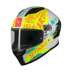 Casco Integrale Mt Helmets Ff126 Stinger 2 A3 Ardent Lucido