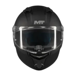 Casco Integrale Mt Helmets Ff126 Stinger 2 A1 Pure Nero Opaco