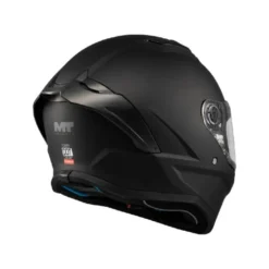 Casco Integrale Mt Helmets Ff126 Stinger 2 A1 Pure Nero Opaco