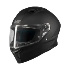 Casco Integrale Mt Helmets Ff126 Stinger 2 A1 Pure Nero Opaco