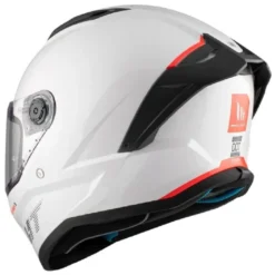 Casco Integrale Mt Helmets Ff126 Stinger 2 A0 Solid Perla Lucido Bianco