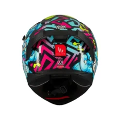 Casco Integrale Mt Helmets  Ff128Sv Braker Sv Crazy Teddy B7 Lucido