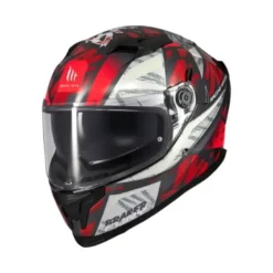 Casco Integrale Mt Helmets  Ff128Sv Braker Sv Fury C5 Lucido