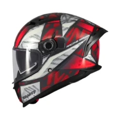 Casco Integrale Mt Helmets  Ff128Sv Braker Sv Fury C5 Lucido