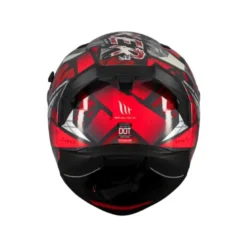 Casco Integrale Mt Helmets  Ff128Sv Braker Sv Fury C5 Lucido