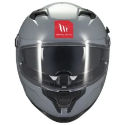 Casco Integrale Mt Helmets  Ff128Sv Braker Sv Solid A12 Lucido Grigio