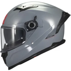 Casco Integrale Mt Helmets  Ff128Sv Braker Sv Solid A12 Lucido Grigio