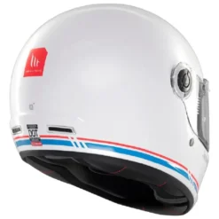 Casco Integrale Mt Helmets Ff119Sv Jarama Sv A7 Solid Lucido Bianco