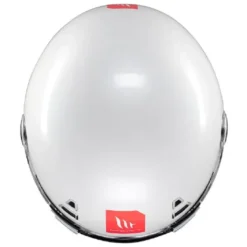 Casco Integrale Mt Helmets Ff119Sv Jarama Sv A7 Solid Lucido Bianco