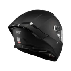 Casco Integrale Mt Helmets Ff118Sv Thunder 4 A1 Sv Pure Opaco Nero