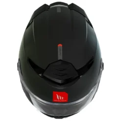 Casco Integrale Mt Helmets Ff118Sv Thunder 4 Sv A1 Solid Lucido Nero