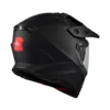 Casco Integrale Mt Helmets Hs218Sv Track A1 Sv Solid Opaco Nero