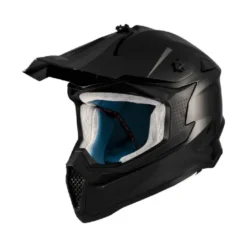 Casco Integrale Mt Helmets Mx802B Falcon S A1 Pure Nero Opaco