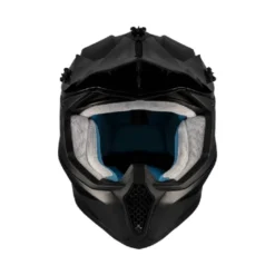 Casco Integrale Mt Helmets Mx802B Falcon S A1 Pure Nero Opaco